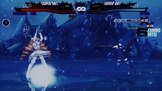 MUGEN Powered Ciel MBTL vs Petra Team │ MBTL DBFC Blazblue Arcana Heart 4K HDR [upl. by Bohon22]