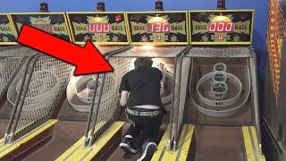 Stupid Kid Cheats at Arcade Skeeball [upl. by Poirer]