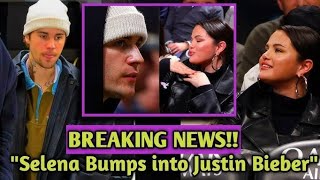 Tensions Ignite as Justin Bieber and Selena Gomez Reunite at NBA Game [upl. by Anomahs]