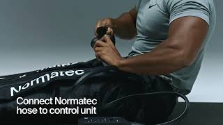 How to operate Normatec 3 Legs [upl. by Hcir]