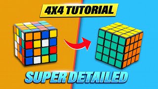 Easiest Tutorial How to Solve the 4x4 Rubiks Cube The Rubiks Revenge [upl. by Herbst]