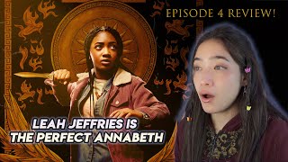 the Percy Jackson show changed my perspective on Annabeth episode 4 reaction [upl. by Winnah]