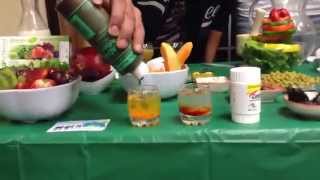 Demostracion multivitaminico Doble X NUTRILITE Demonstration multivitamin Double X from Amway [upl. by Eboh]