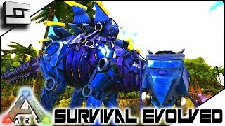 ARK Survival Evolved  Taming a Tek Stego E2  Ark Ragnarok Map [upl. by Sacul718]