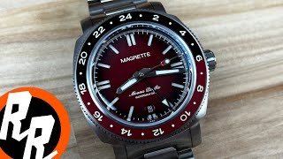 Magrette Moana Pacific Waterman GMT RedBar NZ Limited Edition [upl. by Garris]