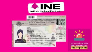 ¿No tienes credencial de elector  Como sacar cita para el INE por internet [upl. by Brianne5]