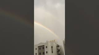 Mashallah rainbow 🌈  allah ki shan  music rainbow islam [upl. by Llyrehc]