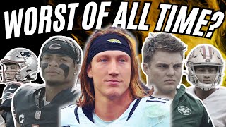 Is the 2021 QB Draft Class the WORST Class of All Time [upl. by Arej533]