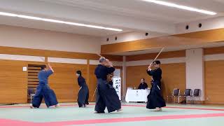 👀Full Hyoho NITENICHIRYUU HOSOKAWAStyle WinStriking BeforeOpponentMove AsakusaKobudo2024 [upl. by Jarvis]