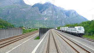 ★ 🇨🇭Cab Ride Basel  Bellinzona Switzerland 052019 [upl. by Sylas]