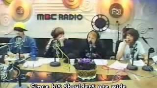 ENG SUB 091028 SSTP Radio  SHINee Talking about Keys wide shoulders [upl. by Deeanne964]