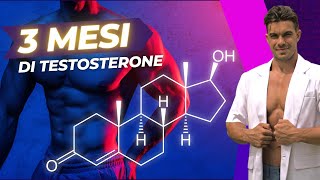 ECCO COSA SUCCEDE DOPO 3 MESI DI TESTOSTERONE [upl. by Amej968]