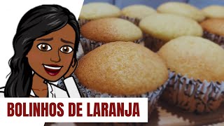 BOLINHOS DE LARANJA RECEITA MUITO PRÁTICA DE FAZER [upl. by Arataj]