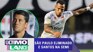 SANTOS VENCE LUSA NOS PÊNALTIS E ESTÁ NA SEMIFINAL SÃO PAULO CAI NO MORUMBI  ÚLTIMO LANCE [upl. by Cruickshank133]