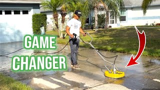 Day In The Life of Owning a Pressure Washing Business  New Equipment [upl. by Cchaddie]