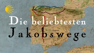 Die beliebtesten Jakobswege im Überblick [upl. by Aihsila194]