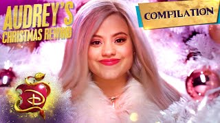 Every Audreys Christmas Rewind Video🎄  Compilation  Descendants 3 [upl. by Alleinad]