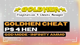 CHEAT PS4 HEN  GOLDHEN CHEAT  APAKAH BISA DI SEMUA GAME [upl. by Taub]