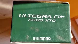 Shimano Ultegra Ci4 5500 XTC Reel Unboxing [upl. by Conard482]