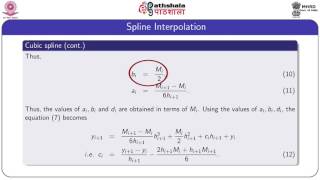 Spline Interpolation [upl. by Kalvin]