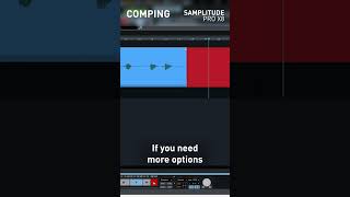 Samplitude Pro X8 Comping explained music samplitude mixing [upl. by Swiercz]