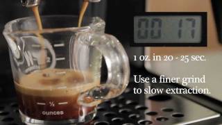 How to Make a Basic Single Ristretto from Whole Latte Love [upl. by Sutniuq]