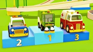 Helper Cars A Car Cartoon Animation for Kids [upl. by Vanni]