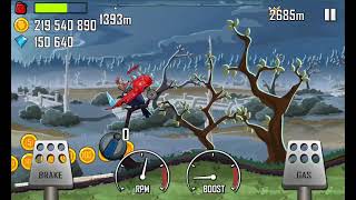 Hill Climb Racing  Bogland with Air Car 2817m [upl. by Suhail]