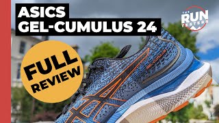 Asics GelCumulus 24 Full Review A daily trainer that focuses on comfort [upl. by Cirdor]