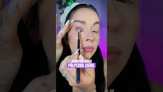 PÁLPEBRA CAÍDA Vemk shortsvideo maquiagembrasill maquiagembr tutorialmakeup shorts makeup [upl. by Fregger857]