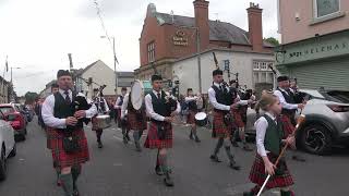 Mountjoy Pipe Band  Omagh Somme Parade 2024 [upl. by Sullecram338]