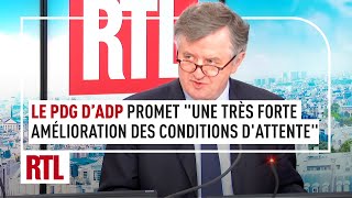 Augustin de Romanet PDG dAéroports de Paris invité de Stéphane Carpentier  lintégrale [upl. by Vez]