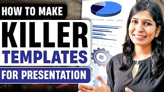 Create color templates for KILLER presentations 🔥  Stepbystep guide to give color theme in PPTs🖌️ [upl. by Pate]