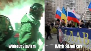 Slavic world with and without Slavism🤔 SlaviaPatriotism [upl. by Jenica]