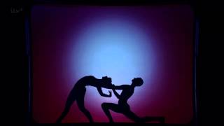 Britains Got Talent  Hungarian Shadow Dancers  Attraction Black Light Theatre HD 720p [upl. by Anujra]