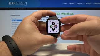 How to Enable Water Lock on APPLE Watch SE – Deactivate Touch Screen [upl. by Assil]