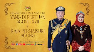 LANGSUNG Istiadat Keberangkatan Tiba Seri Paduka Baginda Yang DiPertuan Agong XVII  31 Jan 2024 [upl. by Assilaj]