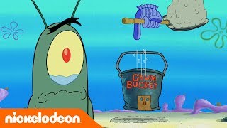 SpongeBob SquarePants  Plankton Pensiun  Nickelodeon Bahasa [upl. by Orsola]