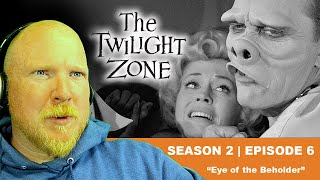 THE TWILIGHT ZONE 1960  CLASSIC TV REACTION  Season 2 Ep 6  Eye of the Beholder [upl. by Ellison913]