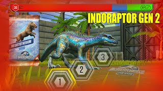 CODE 19 INDORAPTOR GEN 2 Vs INDOMINUS REX GEN 2 UNLOCKED MEGISTOTHERIUM  JURASSIC WORLD THE GAME [upl. by Ziguard842]