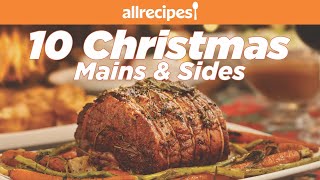 10 Easy Christmas Dinner and Side Dish Recipes  Allrecipes [upl. by Ynohtnaed236]