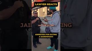 🥪 Man gets arrested for eating a SANDWICH 👮‍♂️ [upl. by Znieh926]