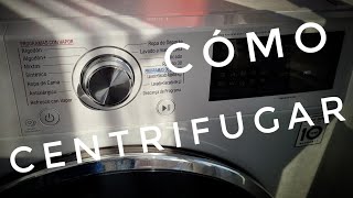 ✅ CÓMO CENTRIFUGAR EN UNA LAVADORA  SECADORA [upl. by Elaynad]