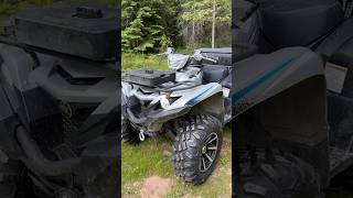 Yamaha Grizzly 700 gets brand new tires [upl. by Irehs]