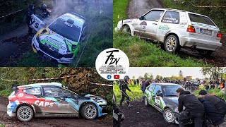 Rally 6 uren van Kortrijk 2024 CRASHES amp MANY MISTAKES  CRAZY SHOW  HD [upl. by Eatnoj]