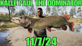 Kalle Paul The Dominator Is The Legendary Fish Active This Week 11724 Call Of The WildThe Angler [upl. by Idelia244]