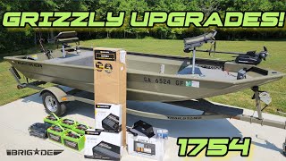 Tracker Grizzly Jon Boat UPGRADES  Step by Step Mods [upl. by Aicekal]