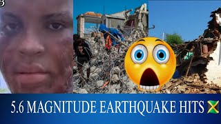 Major 68 magnitude Earthquake mash up Jamaica boyfren bvn up gurlfren she speaks out 1st time [upl. by Orelu82]