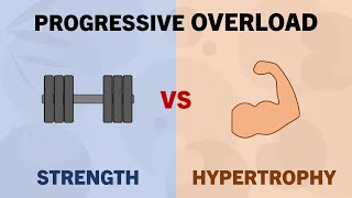 Progressive Overload for Strength vs Hypertrophy Training  How to Progress Training Variables [upl. by Higginson473]