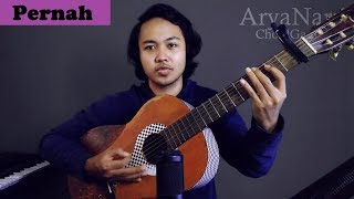 Chord Gampang Pernah  Azmi by Arya Nara Tutorial Gitar [upl. by Richarda]